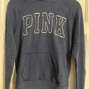 PINK Navy Sweatshirt (S)